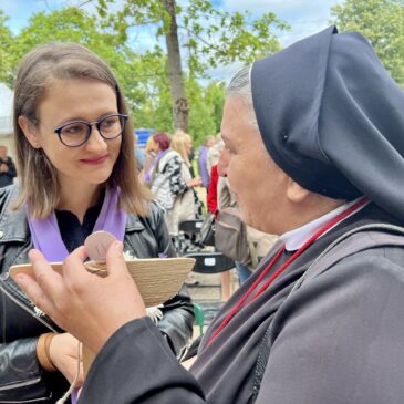 Poświęcenie budynku hospicjum kowieńskiego